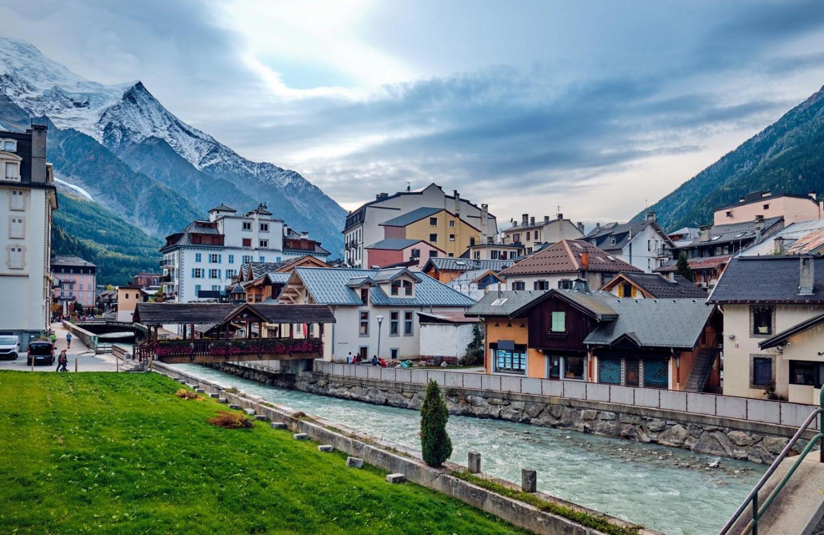 Apartment Chamois Blanc 2 Centre Chamonix Mont Blanc Exterior foto